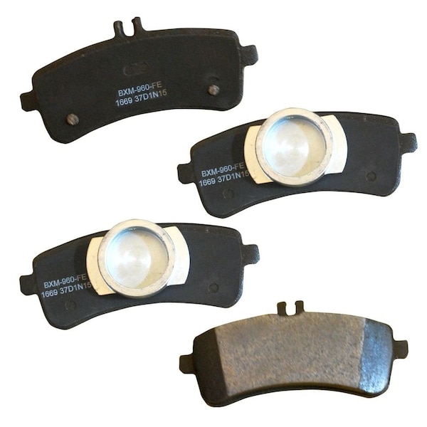 Stop By Bendix Stop Sbm1669 Stop Semi-Metallic Brake Pad SBM1669 - main